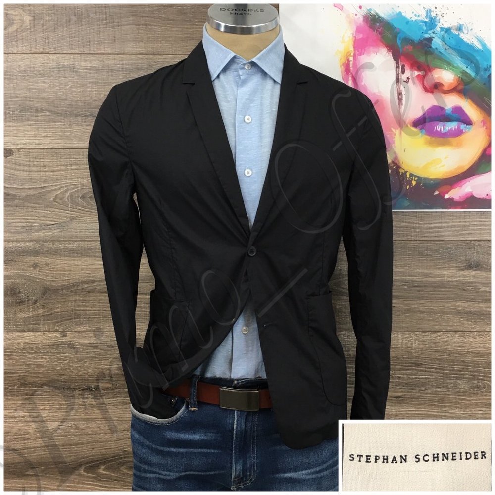 Stephan‎ Schneider Mens Blazer Sport Coat Casual Jacket 36R Slim Cotton Suits